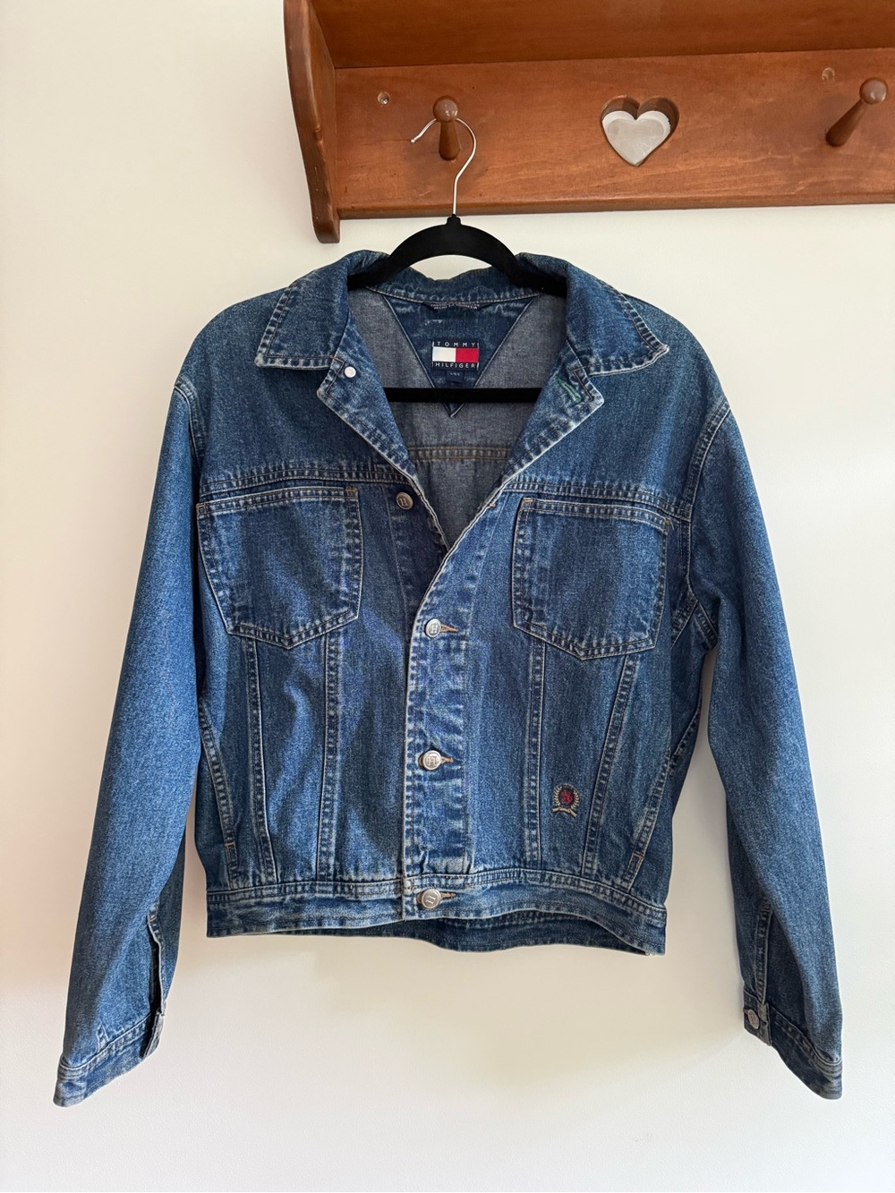 Vintage Tommy Hilfiger Blue Denim Jean Jacket